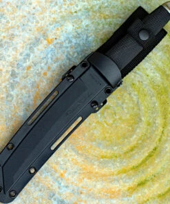 Cold Steel 35AC Magnum Tanto II in San Mai, 7.5" VG-10 Plain Blade, Black Kray-Ex™ Handle -Buck Knives Sales 35ac 57544.1566585996