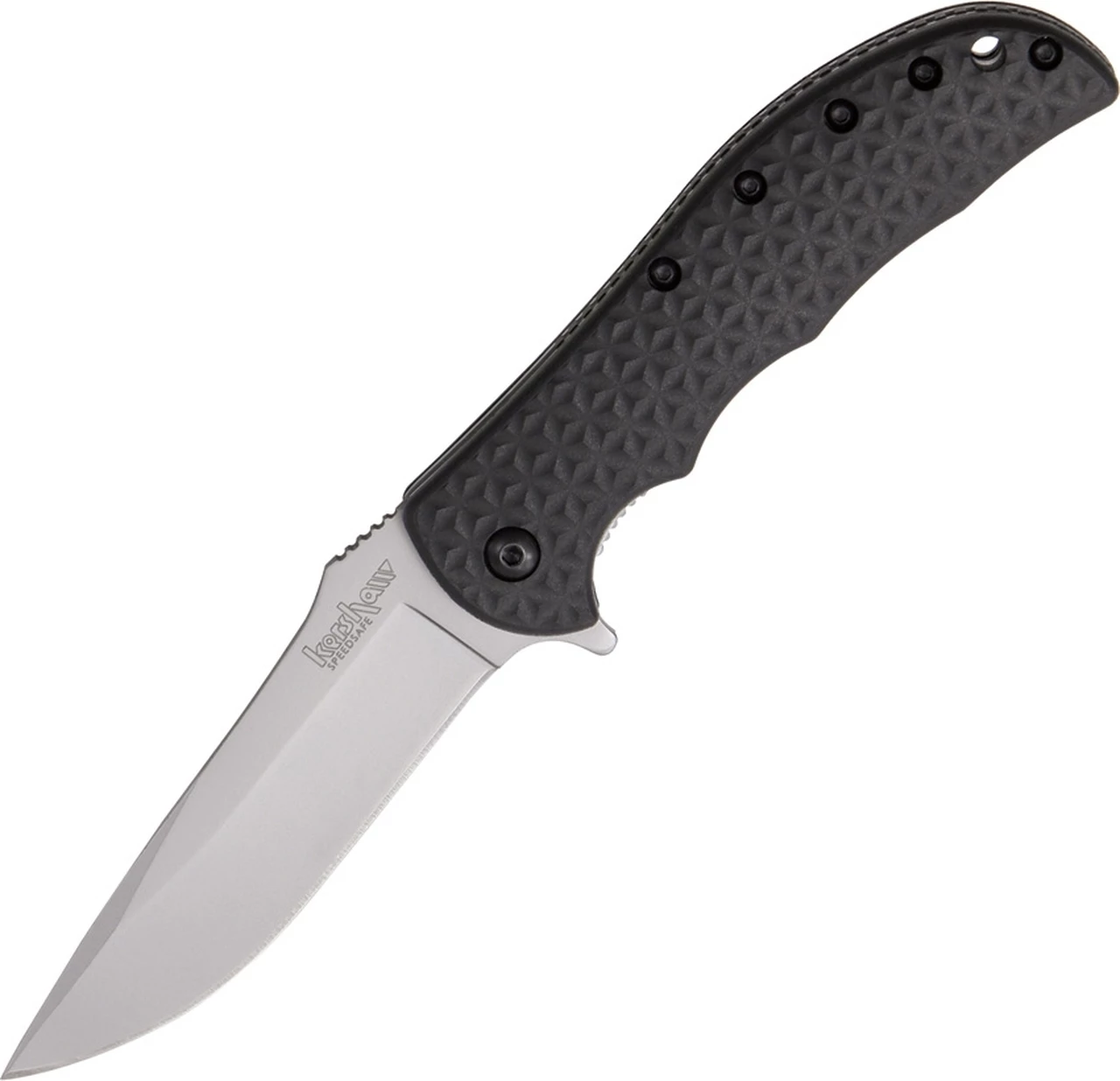 Kershaw Knives Kershaw Volt II Assited Opening Knife - Black GFN (3.25" Bead Blast) 3650 1 Kershaw Knives Kershaw Volt II Assited Opening Knife - Black GFN (3.25" Bead Blast) 3650
