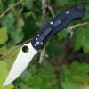 Spyderco Knives Spyderco C36GPLE Military Left Hand, 4" CPM S30V, Black G-10 Handle