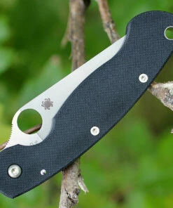 Spyderco Knives Spyderco C36GPLE Military Left Hand, 4" CPM S30V, Black G-10 Handle -Buck Knives Sales 36gple.2 19275.1566585927