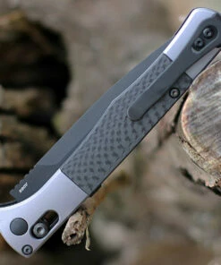 Benchmade Knives Benchmade 4170BK Auto Fact, 3.95" Black DLC Coated CPM-S90V Spear-point Blade, Aluminum w/Carbon Fiber inlays Handle -Buck Knives Sales 4170BK.3 31480.1610479877