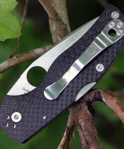 Spyderco Knives Spyderco Native 5 Fluted Carbon Fiber C41CFFP5, 2.95" CPM S90V Plain Blade -Buck Knives Sales 41cffp5.2 95456.1566585911