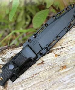 Cold Steel 49LCK SRK, 6" SK-5 Plain Blade, Black Kray-Ex Handle -Buck Knives Sales 49lck.3 54871.1566586005