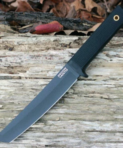 Cold Steel 49LRT Recon Tanto, 7" SK-5 Plain Blade, Black Kray-Ex Handle