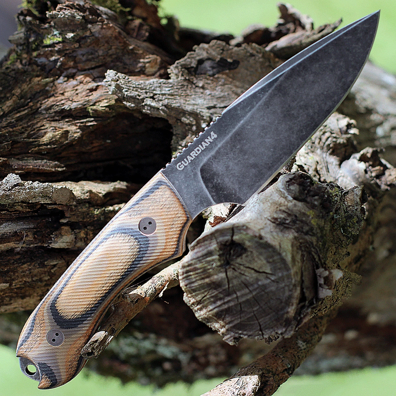 Bradford Guardian 4 - 3D G-Wood Micarta (4.5" Nimbus M390) 4FE-115N 2 Bradford Guardian 4 - 3D G-Wood Micarta (4.5" Nimbus M390) 4FE-115N - Image 2