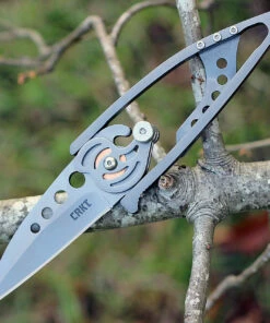 CRKT 5102N Snap Lock, 2.55" 420J2 SS, Plain Blade, 420J2 SS Handle