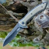 CRKT Apoc Framelock Veff CR5381, 3.978" 8Cr13MoV Combo Edge, G10 Handle