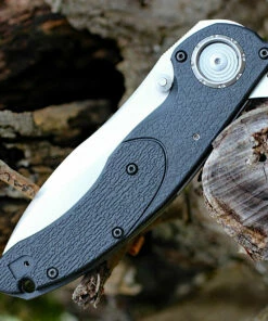 CRKT Linchpin Deadbolt Lock CR5405, 3.734" 1.4116 Plain Blade, Glass Reinforced Nylon Handle -Buck Knives Sales 5405.3 23296.1580410548