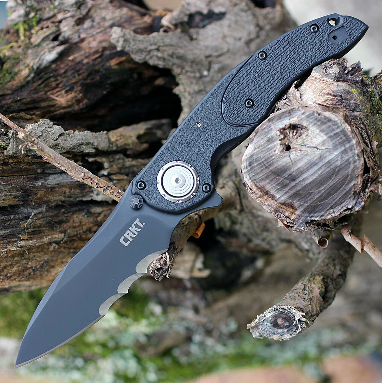 CRKT Linchpin Deadbolt Lock Veff CR5406K, 3.734" 1.4116 Combo Edge, Glass Reinforced Nylon Handle 1 CRKT Linchpin Deadbolt Lock Veff CR5406K, 3.734" 1.4116 Combo Edge, Glass Reinforced Nylon Handle