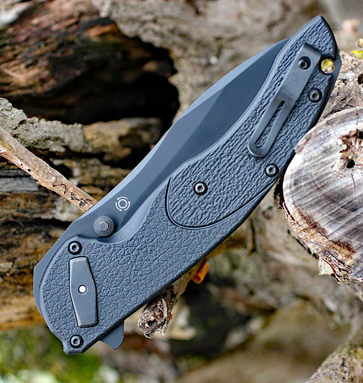 CRKT Linchpin Deadbolt Lock Veff CR5406K, 3.734" 1.4116 Combo Edge, Glass Reinforced Nylon Handle 4 CRKT Linchpin Deadbolt Lock Veff CR5406K, 3.734" 1.4116 Combo Edge, Glass Reinforced Nylon Handle - Image 4