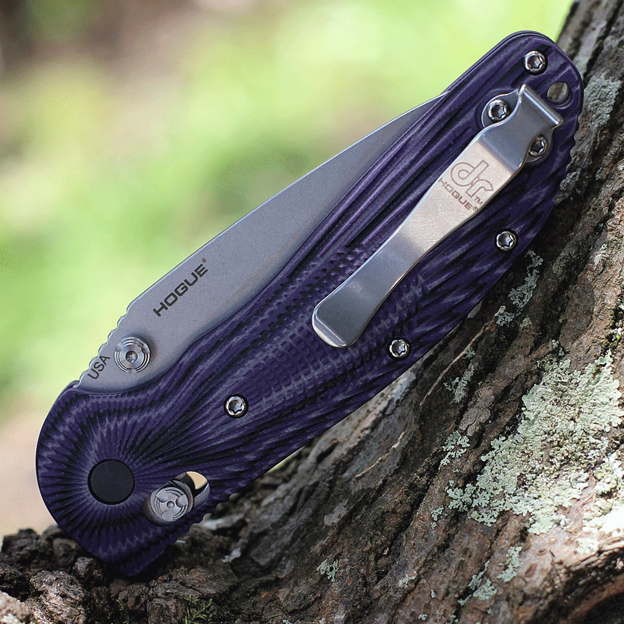 Doug Ritter Knives and Gear Doug Ritter RSK® MK1-G2 - Knifeworks Exclusive - G-Mascus® Purple G-10 3 Doug Ritter Knives and Gear Doug Ritter RSK® MK1-G2 - Knifeworks Exclusive - G-Mascus® Purple G-10 - Image 3