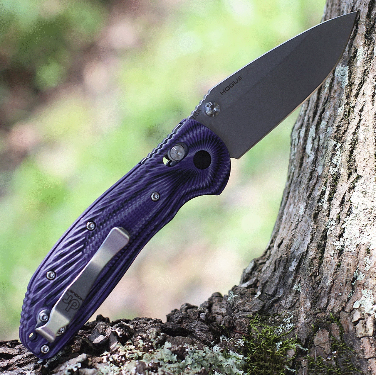 Doug Ritter Knives and Gear Doug Ritter RSK® MK1-G2 - Knifeworks Exclusive - G-Mascus® Purple G-10 2 Doug Ritter Knives and Gear Doug Ritter RSK® MK1-G2 - Knifeworks Exclusive - G-Mascus® Purple G-10 - Image 2