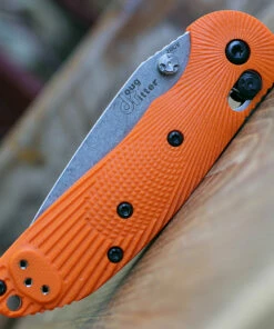 Doug Ritter Knives and Gear Doug Ritter Mini-RSK® MK1-G2 Knifeworks Exclusive - Orange/ Stonewashed. -Buck Knives Sales 54194.3 41748.1588688954
