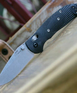 Doug Ritter Knives and Gear Doug Ritter Mini-RSK® MK1-G2 Knifeworks Exclusive - Black / Stonewashed