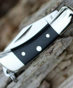 Cold Steel 54VPL Charm, 1.25" S35VN Plain Blade, Black Micarta Handle -Buck Knives Sales 54vpl.2 13817.1566585901