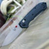 Benchmade Knives Benchmade 565-1 Mini Freek, 3.0" CPM-S90V Satin Plain Blade, Carbon Fiber Handle