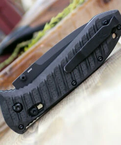 Benchmade Knives Benchmade 570SBK-1 Presidio II, 3.72" CPM-S30V Black Combo Blade, CF-Elite Handle -Buck Knives Sales 570SBK 1.3 81900.1581609301