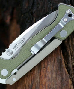 COLD STEEL AD-15 58SQ, 3/2"S35VN BLADE, OD GREEN G-10/6061 ALUMINUM BILLET HANDLE -Buck Knives Sales 58sq.3 19708.1584715922