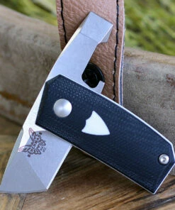 Benchmade Knives Benchmade 602 Tengu Tool, 1.14" CPM-20CV Tanto Blade, Black Contoured G-10 Handle