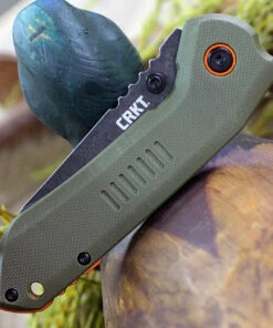 CRKT Overland CR6280, 2.977" 8Cr13MoV Black Stonewash Blade, G-10/2Cr13 SS Handle -Buck Knives Sales 6280.4 05759.1580928482