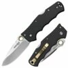 Cold Steel Golden Eye Elite 62QCFS, 3 1/2" S30VN Plain Blade, Carbon Fiber Handle
