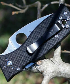 Spyderco Knives Spyderco C69GP3 LIL' TEMPERANCE 3, 2.9" CPMS30V Plain Blade, G-10 Handle -Buck Knives Sales 69gp3.1.2 15494.1566585889