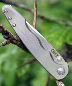 CRKT 7016 Flat Out Framelock A/O, 3.57" 8Cr13MoV SS Plain Blade, Brushed Stainless Handle 6 CRKT 7016 Flat Out Framelock A/O, 3.57" 8Cr13MoV SS Plain Blade, Brushed Stainless Handle -Buck Knives Sales 7016.2 63987.1566586347