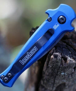 Kershaw Knives Kershaw 7130 Launch 12CA Mini Stiletto, 1.9 " CPM154 Black Plain Blade, Blue Aluminum w/ Carbon Fiber Insert Handle 7 Kershaw Knives Kershaw 7130 Launch 12CA Mini Stiletto, 1.9 " CPM154 Black Plain Blade, Blue Aluminum w/ Carbon Fiber Insert Handle -Buck Knives Sales 7130BLUBLK.2 18853.1602179902