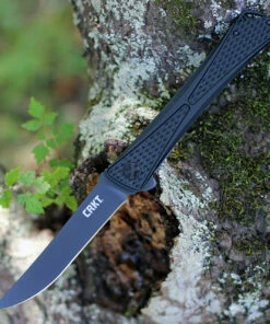 CRKT Jumbones Blackout 7532K, 4.85" AUS 8 Black Blade, Black Aluminum Handle