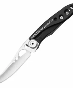 Leatherman Skeletool KB Folding Knife - Blk Alum. (2.6" 420HC Satin) 832385