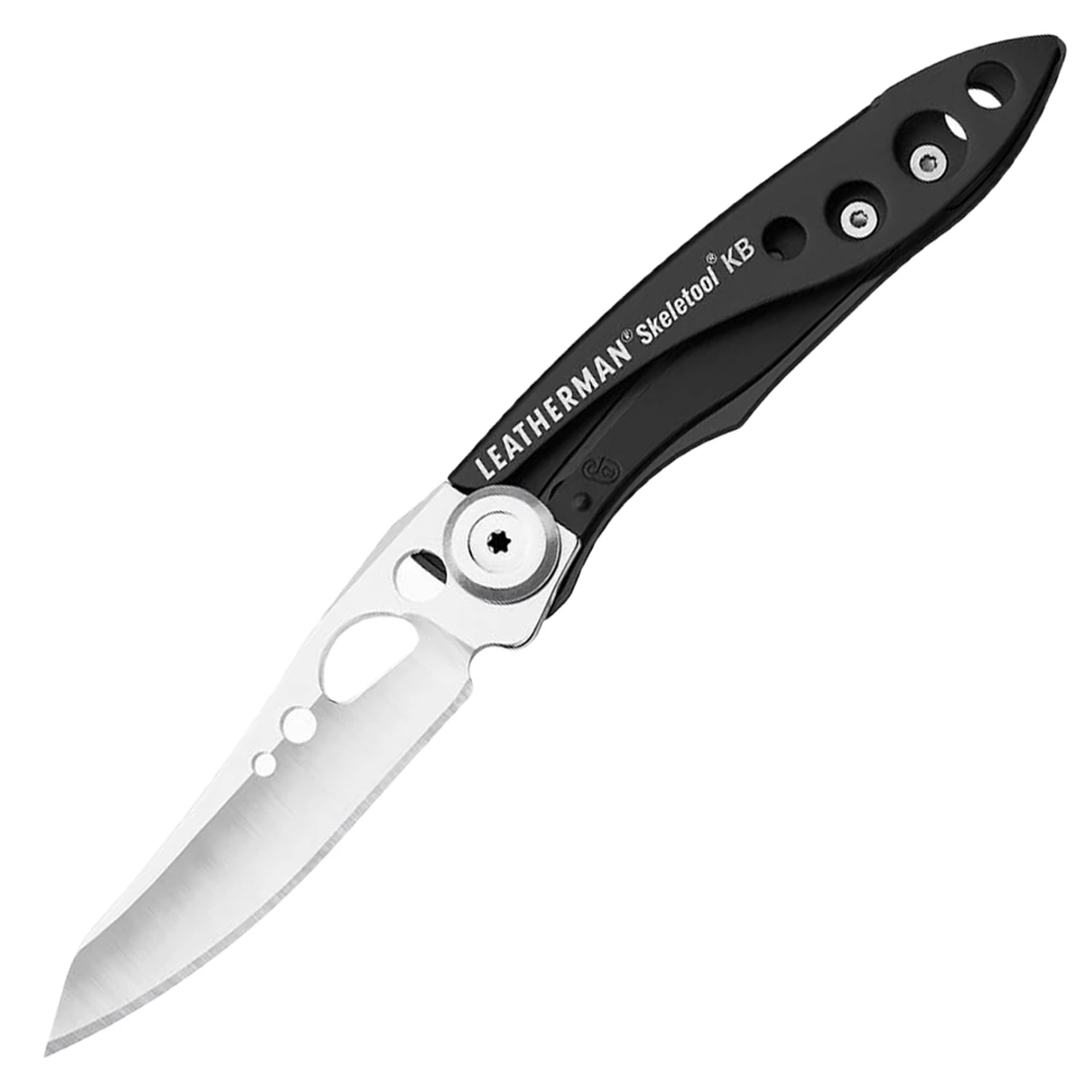 Leatherman Skeletool KB Folding Knife - Blk Alum. (2.6" 420HC Satin) 832385 1 Leatherman Skeletool KB Folding Knife - Blk Alum. (2.6" 420HC Satin) 832385