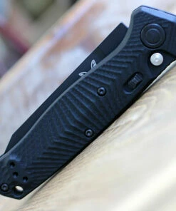 Benchmade Knives Benchmade 8551SBK Mediator, 3.30" CPM-S90V Tanto Black Part Serrated Blade, Black G-10 Handle -Buck Knives Sales 8551SBK.3 73282.1588687485