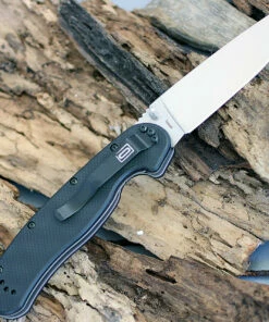 Ontario RAT Model 1 Folder, 3.5" D2 Blade Steel, Black Handle -Buck Knives Sales 8867.1 73310.1566587401