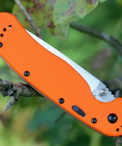 Ontario RAT Model 1A A/O Folder, 3.5 in. AUS8 Blade Steel, Orange G-10 Handle, (SPECIAL) WHILE SUPPLIES LAST -Buck Knives Sales 8870or.3 49004.1566587410