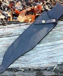 Rambo 9295 First Blood Part II Signature Edition, 10" 420 Plain Blade, Black Nylon Cord-wrapped Handle -Buck Knives Sales 9296 sheath 2 95932.1566586028