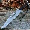 Rambo 9297 First Blood Part III Signature Edition, 13" 440 Plain Blade, Hardwood Handle