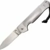 Cold Steel Pocket Bushman 95FB, 4.5" 4116 SS Satin Plain Blade, 420HC Stainless Handle