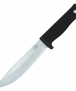 Fallkniven A1 Survival Knife - Black Kraton (6.3" Satin) Black Zytel