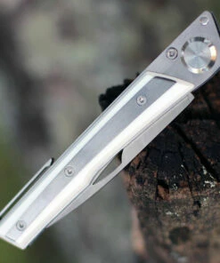 Actilam S4CC Folder w/Clip, 3.375" 14C28N Plain Blade, White Corian Handle 7 Actilam S4CC Folder w/Clip, 3.375" 14C28N Plain Blade, White Corian Handle -Buck Knives Sales ACTS4CC.3 58062.1597159148