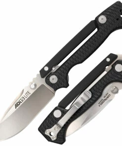 Cold Steel AD-15 Lite CS-58SQL, 3.5" AUS 10A Plain Blade, Black Griv-Ex Handle