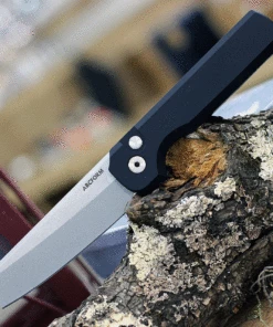 Arcform Slimfoot Automatic - Blk Alum (3.1" 154CM SW Sheepsfoot) ARC-059