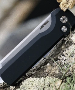 Arcform Slimfoot Automatic - Blk Alum (3.1" 154CM SW Sheepsfoot) ARC-059 -Buck Knives Sales AF34853.3 93027.1646158315