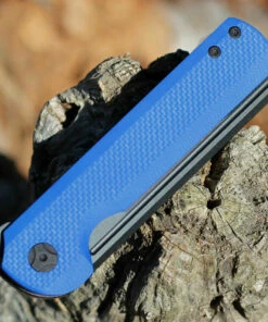 Arcform Darcform Slimfoot Folding - Blk Ti / Blue G10 (3.5" M390 Blk) -Buck Knives Sales AF45156.2 64378.1646163260
