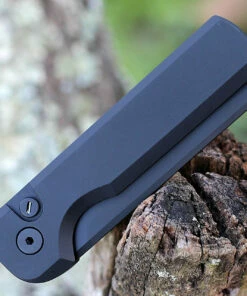 Arcform Operator Slimfoot Automatic - Blk Alum w/ Tritium Button (3.0" 154CM Blk) ARC-081 -Buck Knives Sales ARC081.4 52909.1646168025