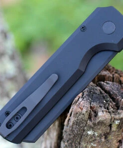 Arcform Operator Slimfoot Automatic - Blk Alum w/ Tritium Button (3.0" 154CM Blk) ARC-081 -Buck Knives Sales ARC081.5 83550.1638976704