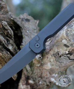 Arcform Operator Slimfoot Automatic - Blk Alum w/ Tritium Button (3.0" 154CM Blk) ARC-081