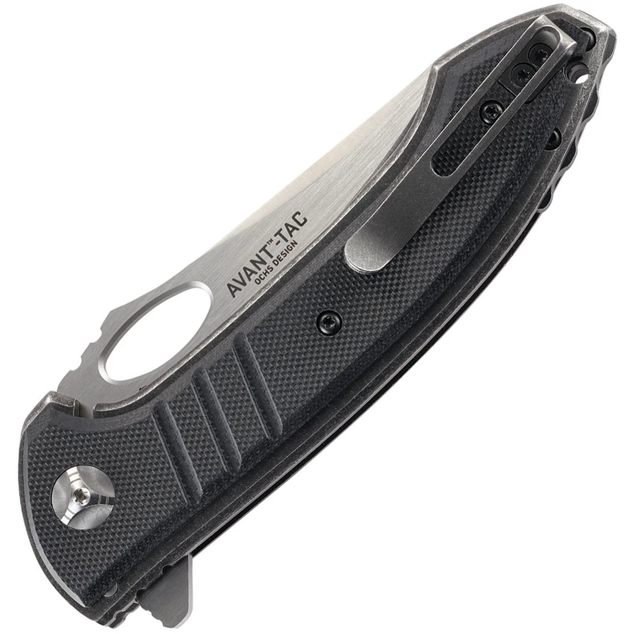 CRKT Avant-Tac Linerlock CR5820, 3.628" 8Cr13MoV Plain Blade, Black G10 Handle 2 CRKT Avant-Tac Linerlock CR5820, 3.628" 8Cr13MoV Plain Blade, Black G10 Handle - Image 2