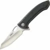 CRKT Avant-Tac Linerlock CR5820, 3.628" 8Cr13MoV Plain Blade, Black G10 Handle