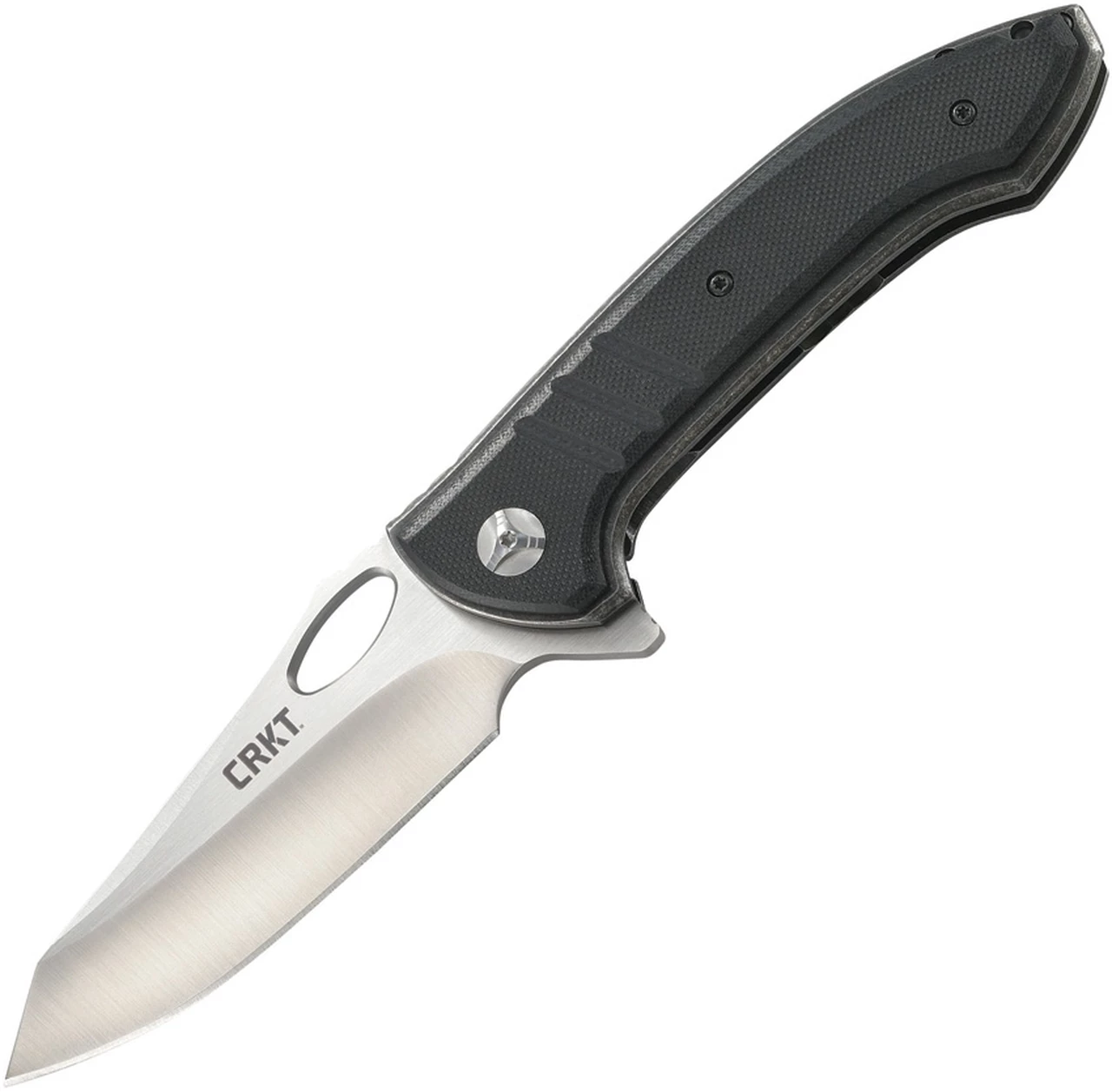 CRKT Avant-Tac Linerlock CR5820, 3.628" 8Cr13MoV Plain Blade, Black G10 Handle 1 CRKT Avant-Tac Linerlock CR5820, 3.628" 8Cr13MoV Plain Blade, Black G10 Handle