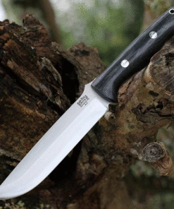 Bark River Knives Bark River Bravo 1.5 Black Micarta (6" A2) 07-113M-BC